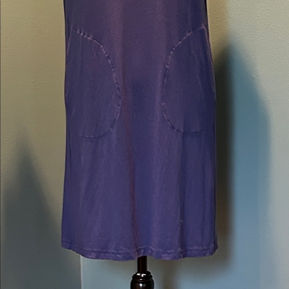 J. Jill Casual Purple T-Shirt Dress Size Small - Picture 3 of 13